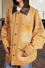 Load image into Gallery viewer, Vintage Washed Plaid Workwear Jacket
