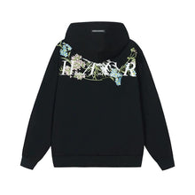 Load image into Gallery viewer, Floral Embroidered Oversized Hoodie
