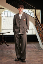 Load image into Gallery viewer, Retro Striped Embroidery Blazer
