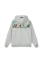 Load image into Gallery viewer, Floral Embroidered Oversized Hoodie
