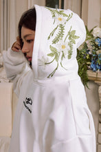 Load image into Gallery viewer, Green Floral Embroidered Hoodie
