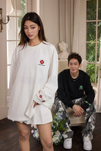 Load image into Gallery viewer, Clover Embroidery Long Sleeve Tee
