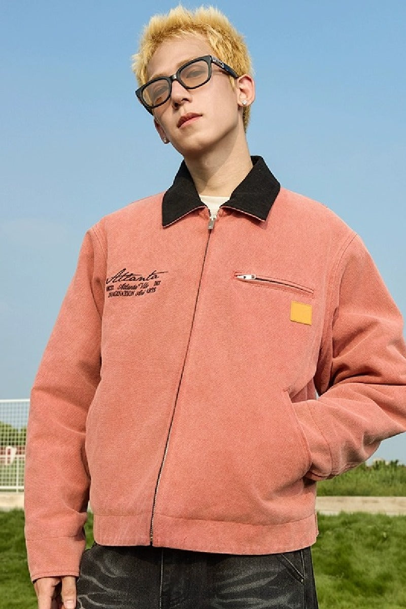 Detroit Retro Embroidered Jacket