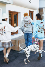 Load image into Gallery viewer, Dog Hand-Drawn Loose Fit Hoodie
