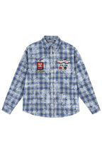 Mosaic Patchwork Plaid Shirt