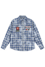 Load image into Gallery viewer, Mosaic Patchwork Plaid Shirt Jacket
