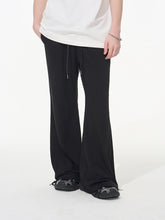 Load image into Gallery viewer, Split Loose Embroidered Sweatpants
