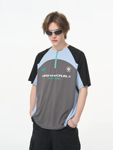 Load image into Gallery viewer, Cycling Half Zip Logo Tee
