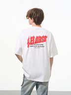 Flames Logo Puff Print Tee