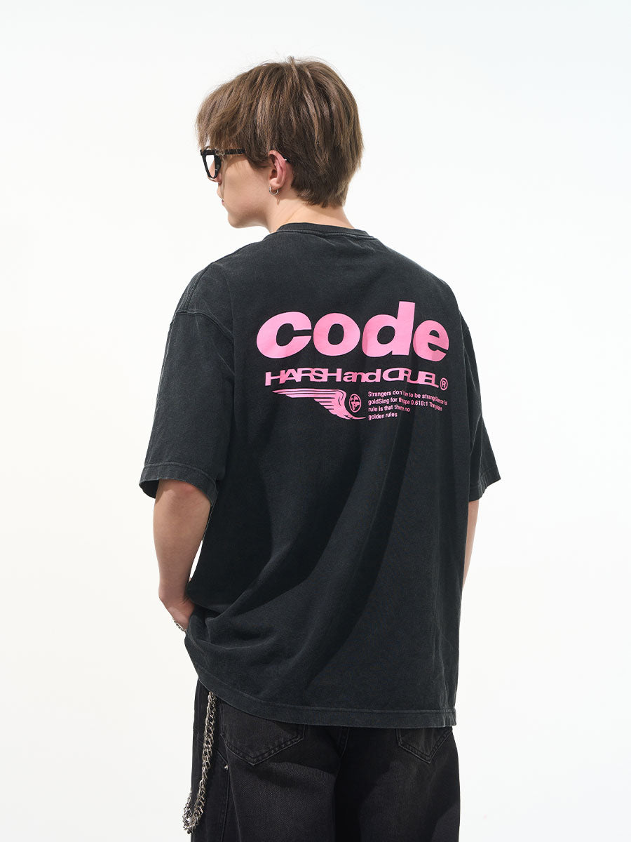 Retro Washed Logo Tee