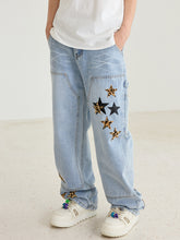 Load image into Gallery viewer, Vintage Star Patches Jeans
