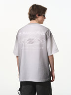 Silver Gradient Logo Tee