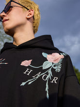 Load image into Gallery viewer, Rose Brenches Embroidered Logo Hoodie
