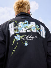 Load image into Gallery viewer, Vintage Floral Embroidered Collar Jacket
