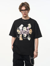 Load image into Gallery viewer, Cats Logo Printed Tee
