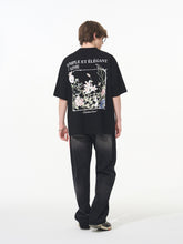 Load image into Gallery viewer, Ink Illustration Floral Tee
