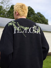 Load image into Gallery viewer, Floral Embroidered Oversized Sweater
