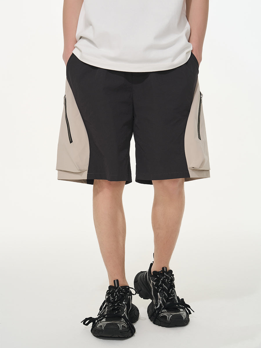 Functional Splicing Carabiner Shorts