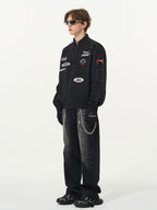 Vintage Patches Racing Jacket