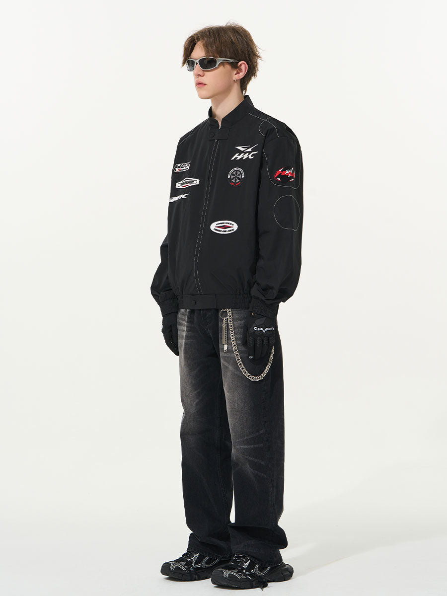 Vintage Patches Racing Jacket