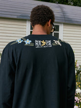 Load image into Gallery viewer, Floral Collar Embroidery L/S Tee
