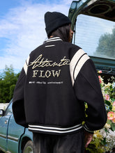 Load image into Gallery viewer, Vintage Pearl Embroidered Varsity Jacket
