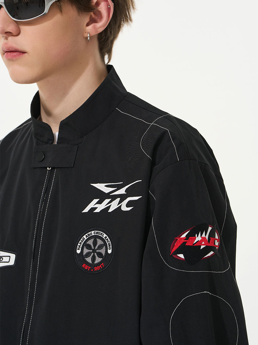 Vintage Patches Racing Jacket