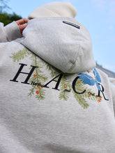 Load image into Gallery viewer, Embroidered Pine Bird Hoodie
