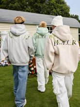 Load image into Gallery viewer, Floral Embroidered Fleece Hoodie
