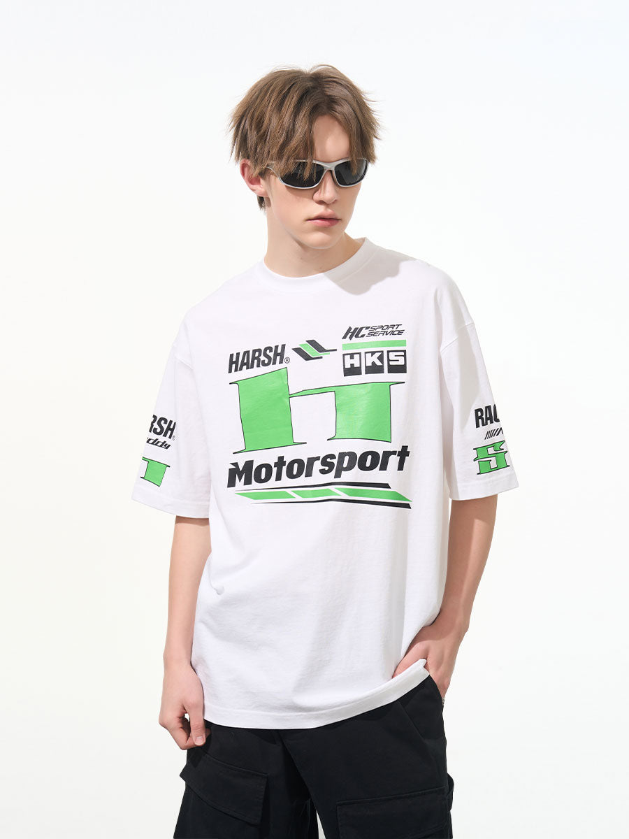 Racing Logo Printed Tee