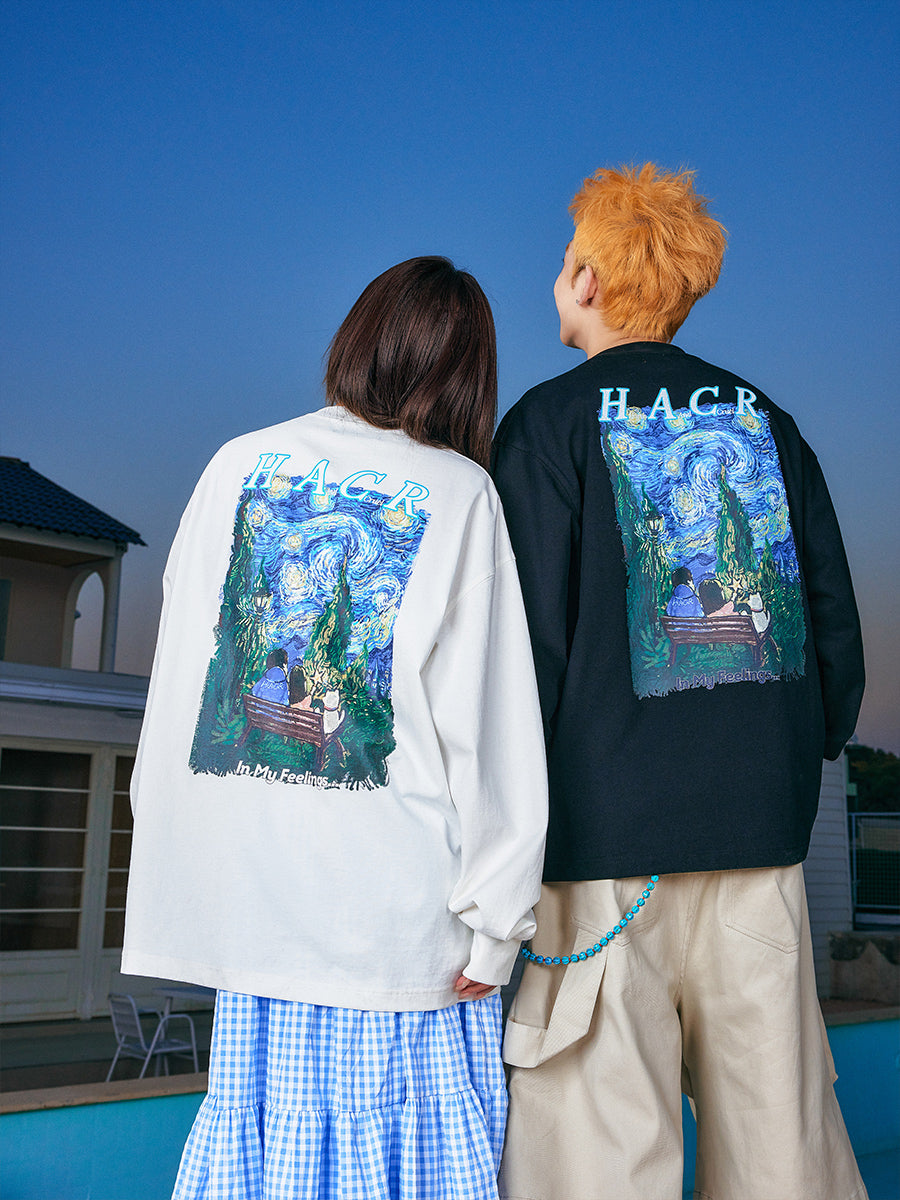 Crayon Starry Sky Long Sleeve