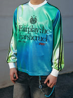 Gradient Embroidered Jersey