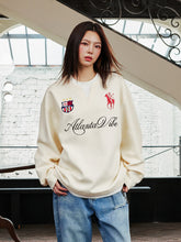 Load image into Gallery viewer, Vintage Embroidered Henley Jersey
