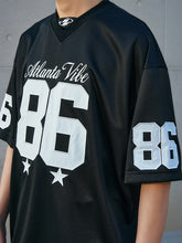 Load image into Gallery viewer, Retro Mesh Hockey Jersey Tee
