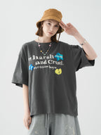 Broken Stars Foam Print Logo Tee