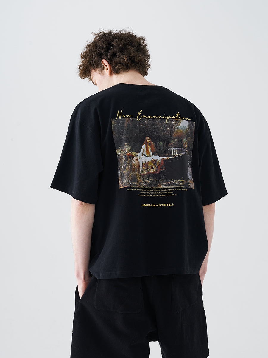 Retro Oil Painting Tee