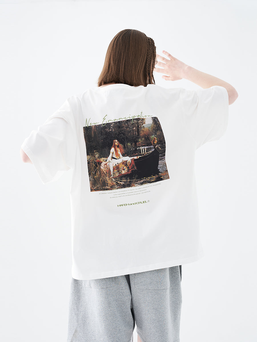 Retro Oil Painting Tee