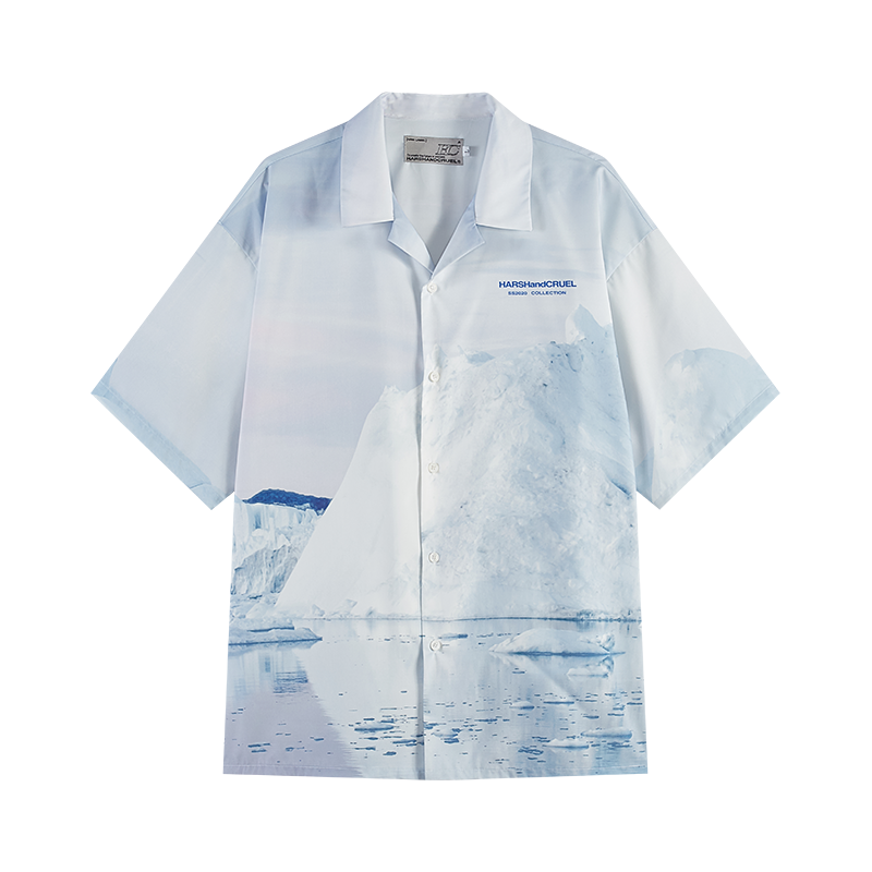 Antarctic Printed Cuban Shirt
