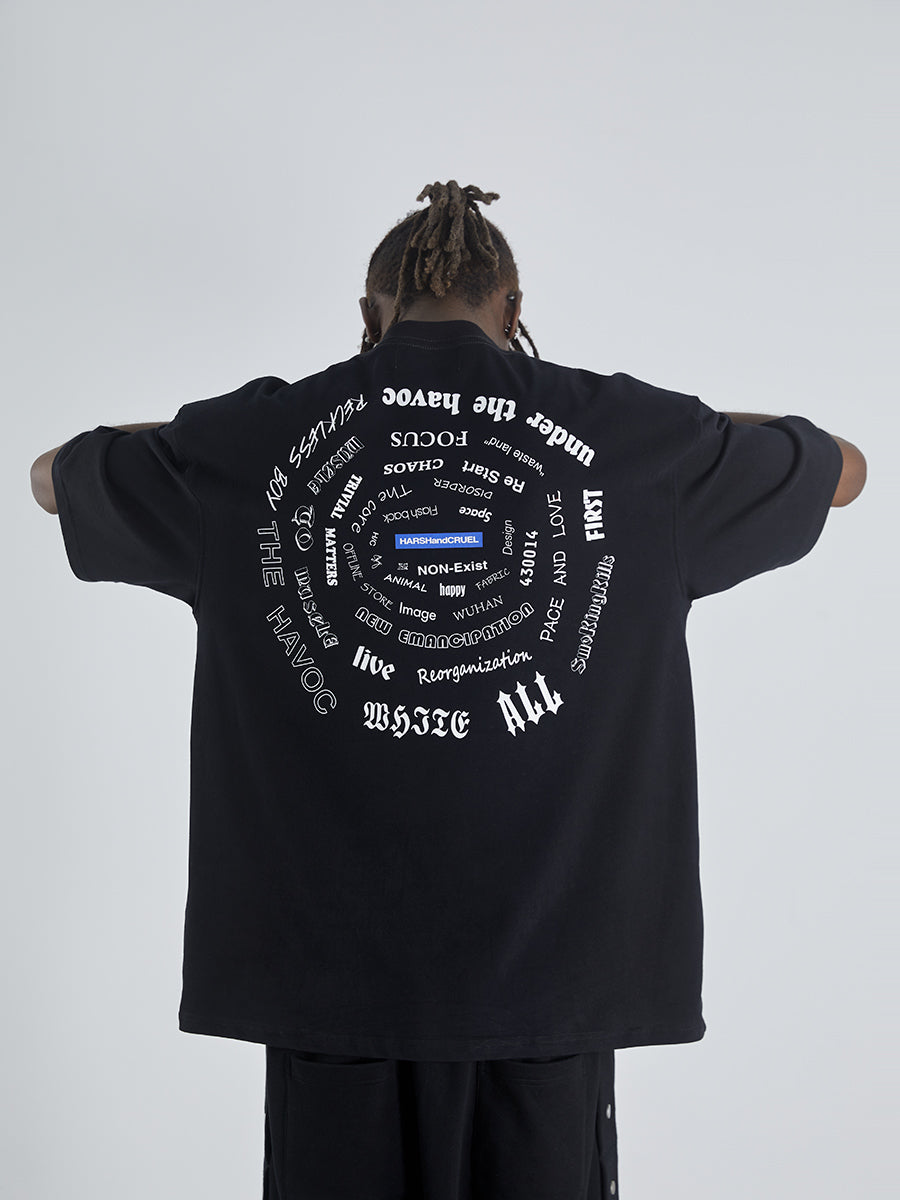 Vortex Logo Print Tee