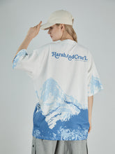 Load image into Gallery viewer, Blue Snow Mountain Print Tee
