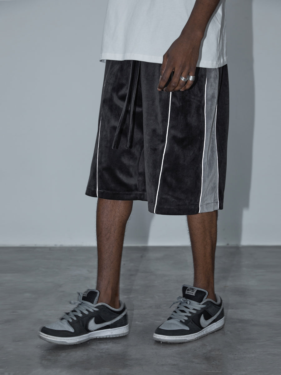 3M Reflective Velvet Shorts