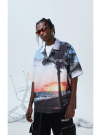 Hawaii Sunset Cuban Shirt