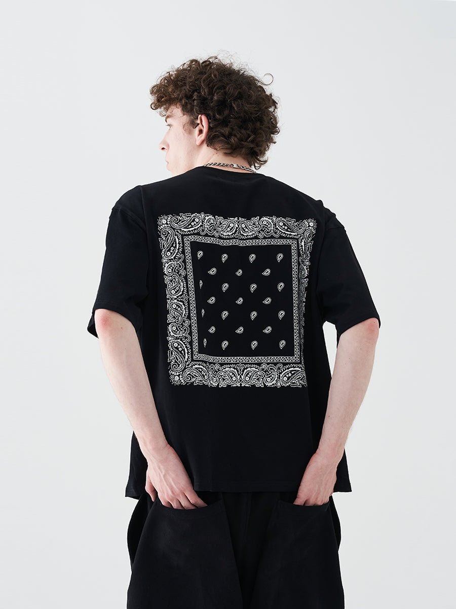 Cashew Print Logo Tee