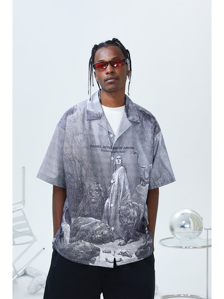 Noise in my Head Cuban Shirt