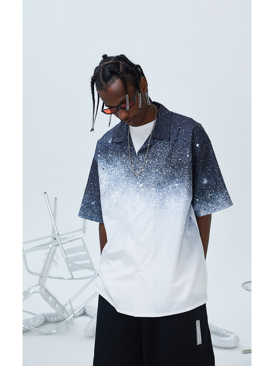 Starry Sky Cuban Shirt