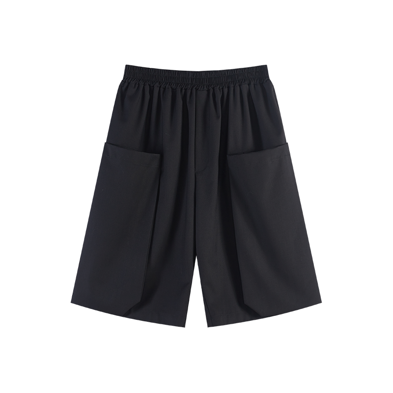 Large Pockets Loose Shorts