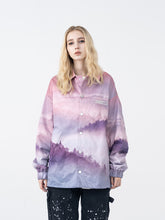 Load image into Gallery viewer, Forest Print Coach Jacket
