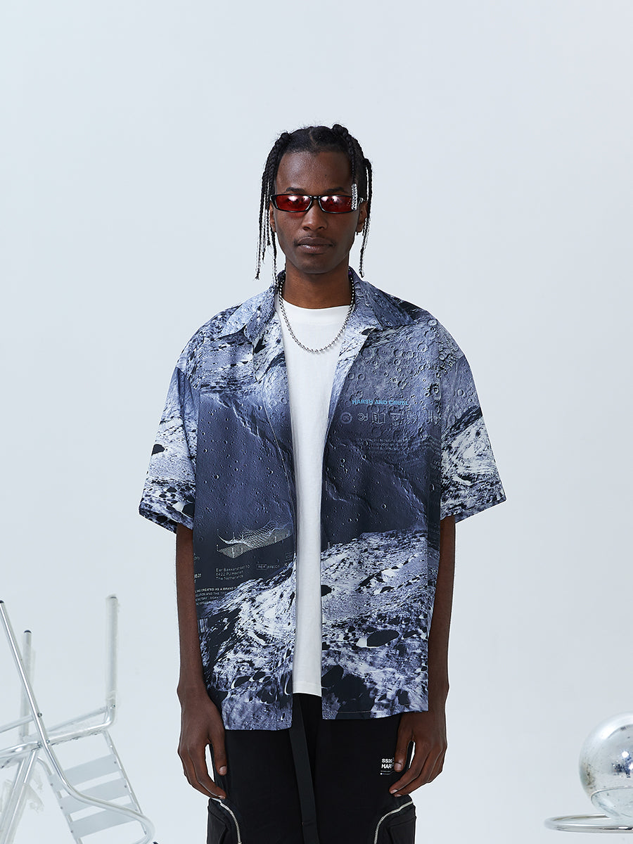 Moon Cuban Shirt