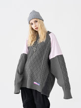 Load image into Gallery viewer, Stitched Retro Sweater
