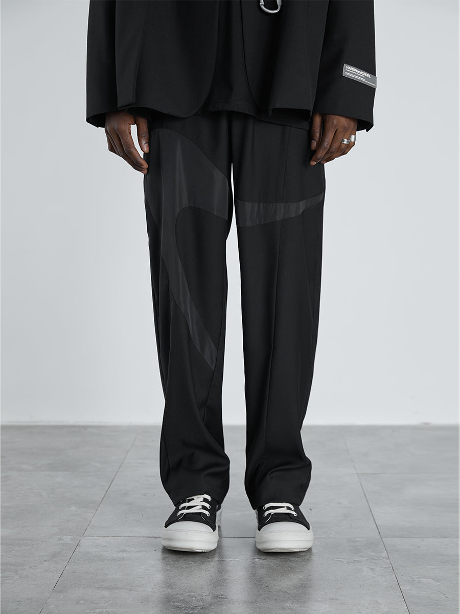 Curve Loose Suit Trousers